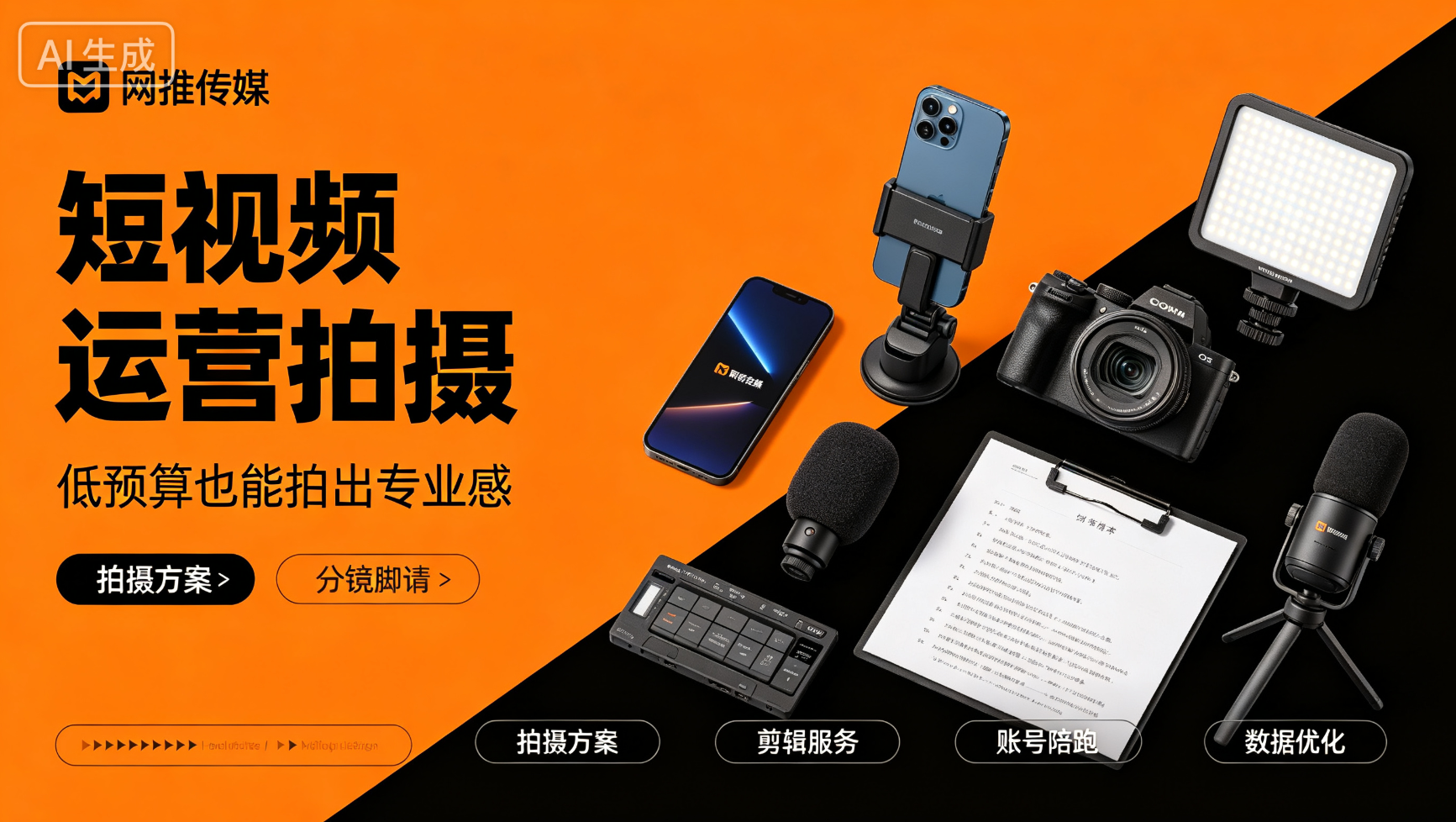 专业团队进行黄山短视频运营策划与数据分析